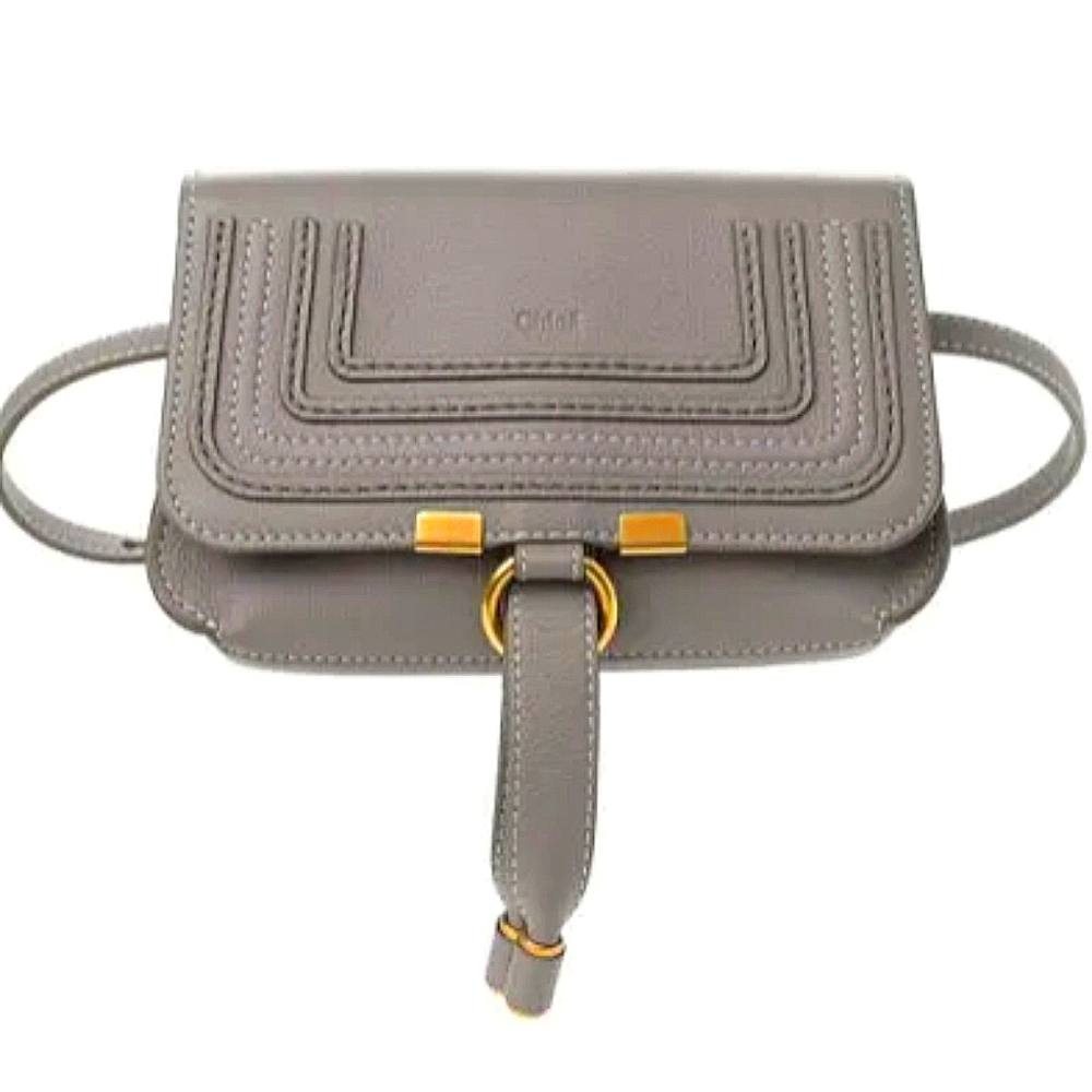 CHLOÉ authentic calfskin Marcie convertible belt bag